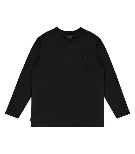 Image_Camiseta Masculina Plus Size Manga Longa Diametro Preto