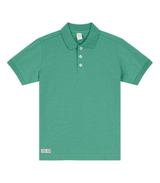 Camisa Polo Infantil Masculina Trick Nick Verde