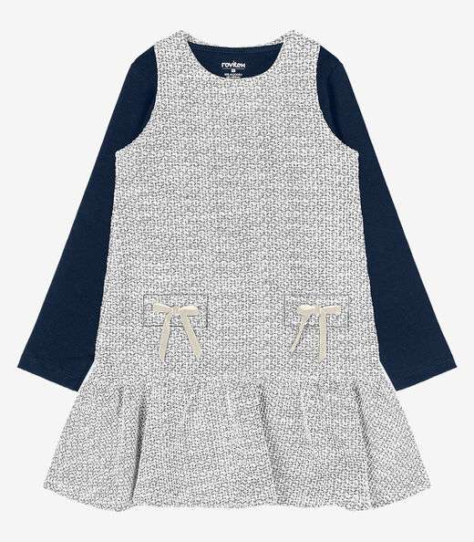 Image_Conjunto Vestido Com Blusa Trick Nick Branco