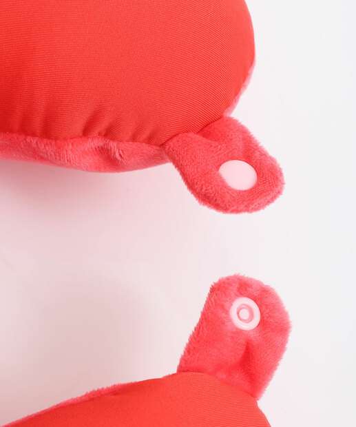 Almofada Pescoço Plush Marisa Rosa