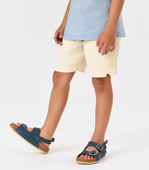 Conjunto Menino Camiseta Com Bermuda Trick Nick Azul