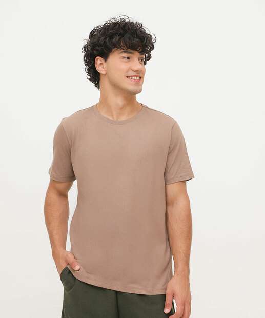 Camiseta Masculina Básica Manga Curta MR