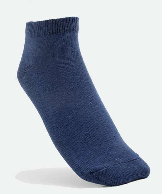 Kit 3 Pares Meias Soquete Feminina Estampa Olho Grego