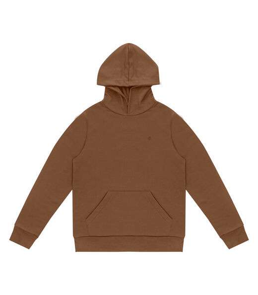 Blusão Masculino Básico com Capuz Diametro Marrom