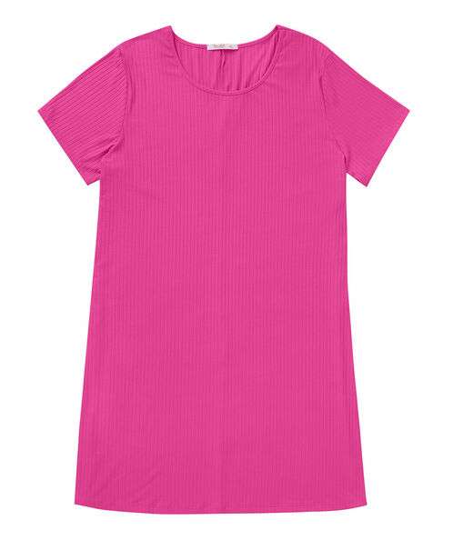 Vestido Feminino Plus Size Secret Glam Rosa