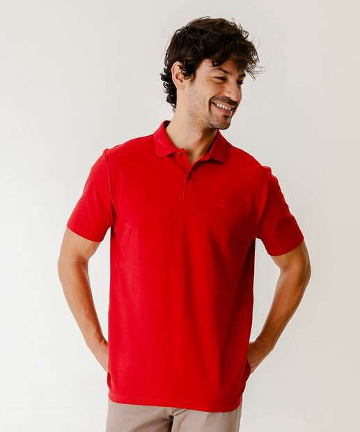 Polo Masculina Manga Curta MR