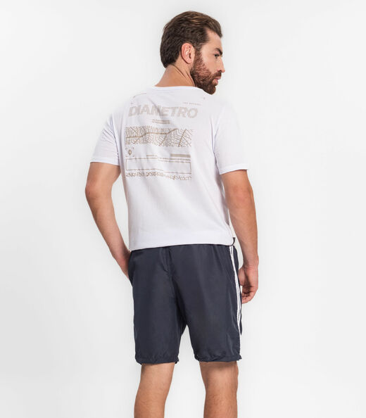 Bermuda Microfibra Masculina Select Azul