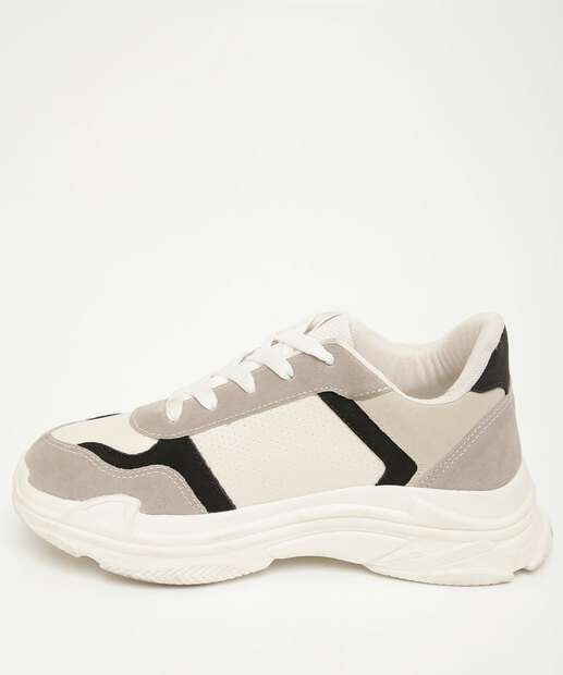 Tênis Casual Feminino Recorte