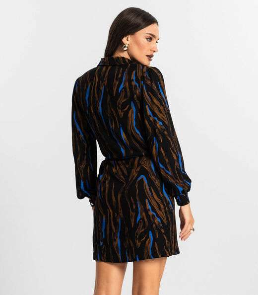 Vestido Feminino Chemise Endless Preto