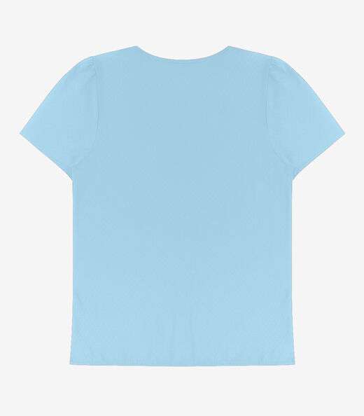 Blusa Feminina Em Viscose Infinita Cor Azul