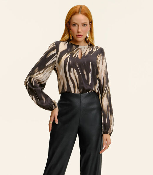 Image_Blusa Manga Longa Endless Feminina Preto