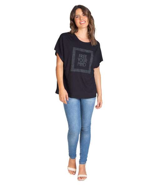 Blusa Malha Visco Premiere Preto