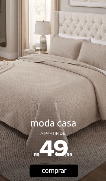 Cama, Mesa e Banho a partir de R$49,99