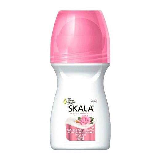 Desodorante Rollon Skala 60ml Rosas/Amendôas