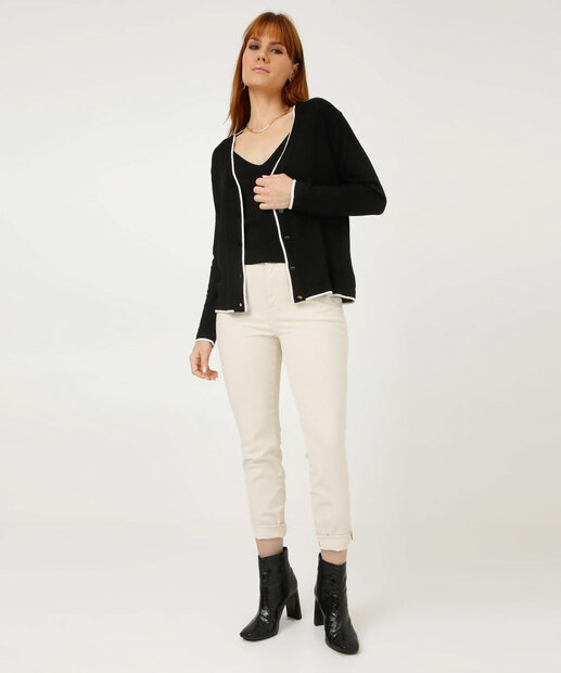 Cardigan Feminino Botões Marisa