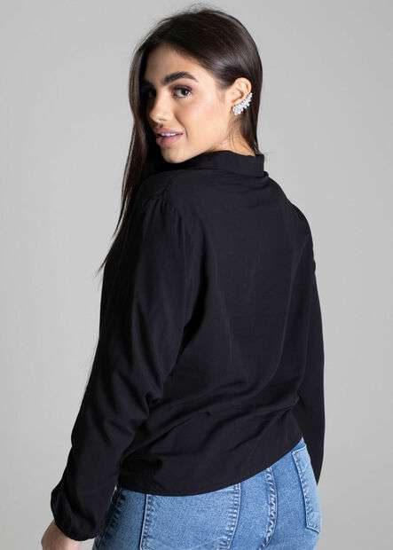 Blusa Sawary Meia Vista - 277542