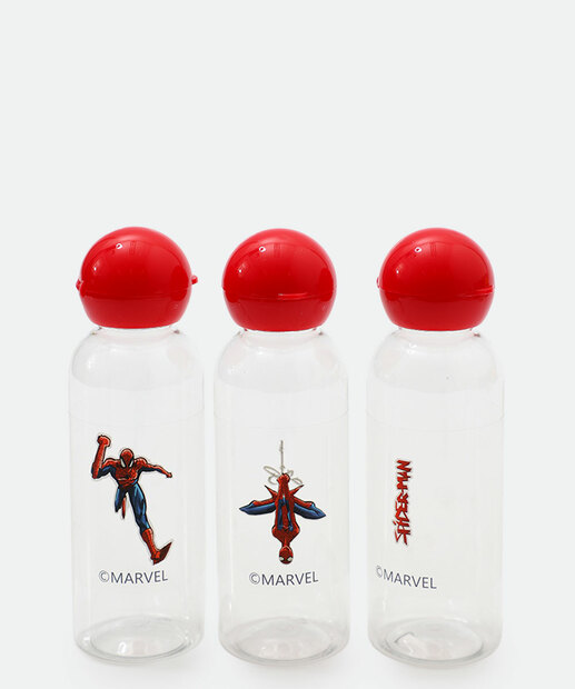 Kit De Viagem Feminino 3 Peças Homem Aranha Vermelho