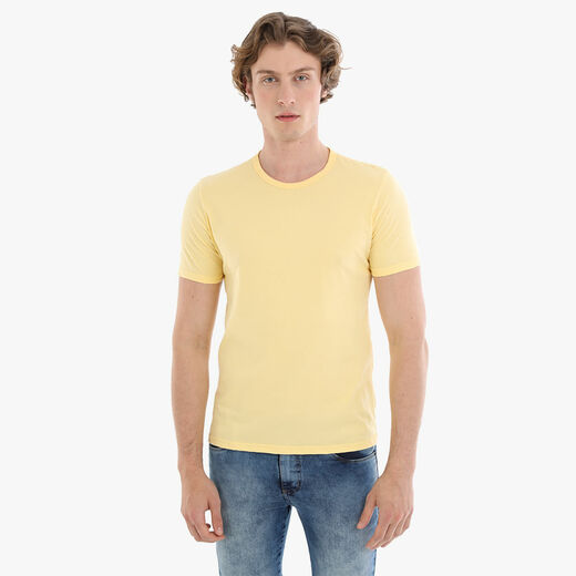 Camiseta Básica Manga Curta Algodão Masculina