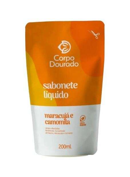 Image_Sabonete Liquido Corpo Dourado Pouch 200ml Maracujá/Camomila