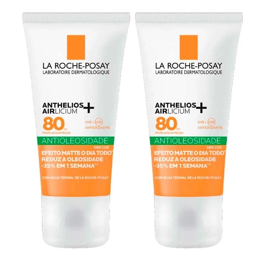 Image_Kit com 2 Unidades de Protetor Solar Facial La Roche-Posay Anthelios Airlicium A