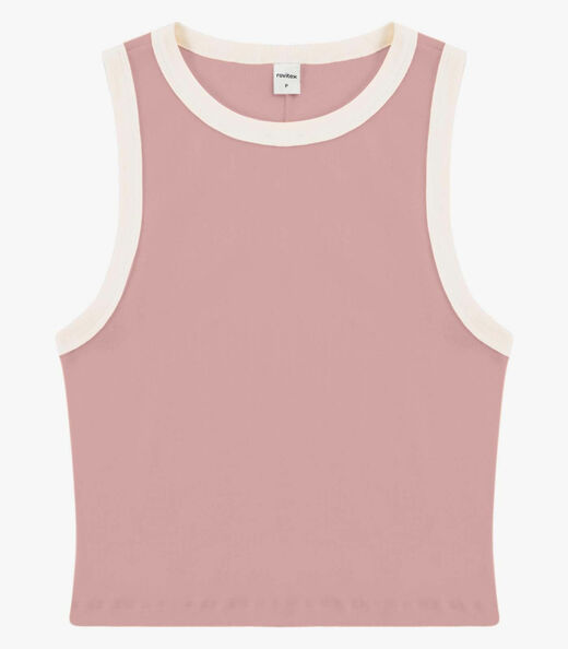 Image_Regata Feminina Básica Ribana Com Detalhe Rovitex Rosa