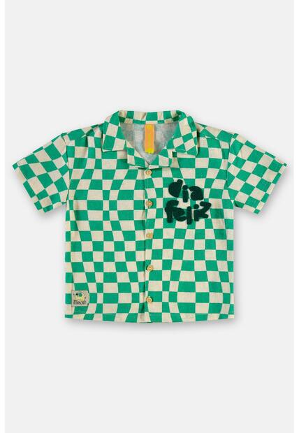 Conjunto Menino Camisa e Bermuda Três e Já