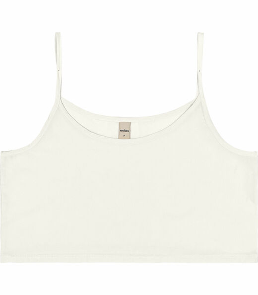 Blusa Feminina Com Cropped Chiffon Rovitex Bege