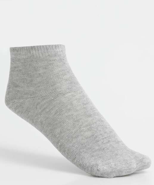 Kit 5 Pares Meias Infantil Soquete Básicas Marisa