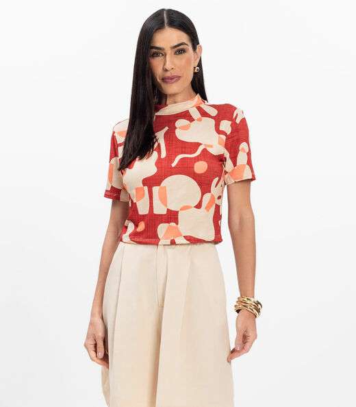 Image_Blusa Feminina Infinita Cor Laranja