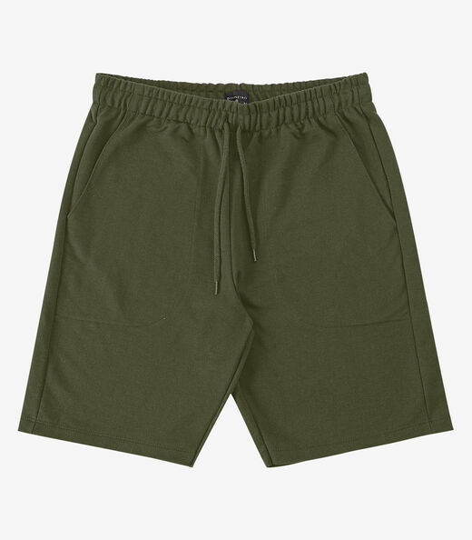 Bermuda de Moletom Masculina Diametro Verde