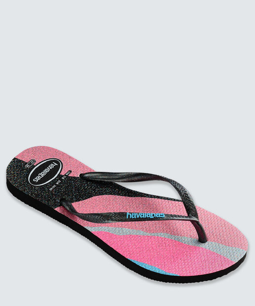 Chinelo Havaianas Feminino Slim Palette Glow