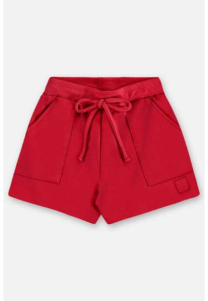 Shorts em Moletom Infantil Feminino Up Baby