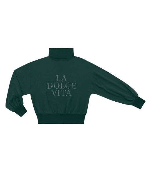 Blusão Feminino Gola Alta Endless Verde