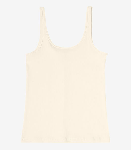 Blusa De Alca Básica Feminina Rovitex Bege