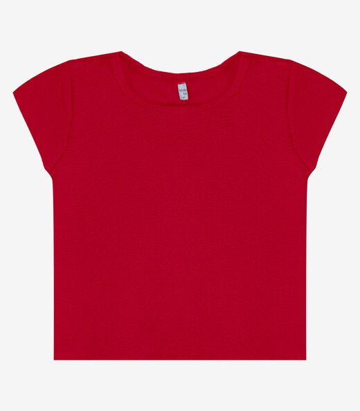 Blusa Feminina Em Malha Tapirus Infinita Cor Vermelho