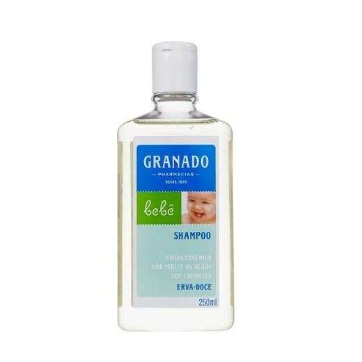 Shampoo Granado Bebê 250ml Erva Doce
