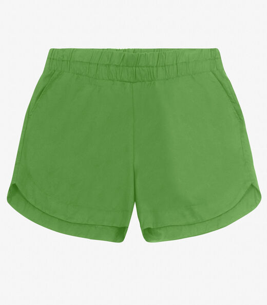Shorts Curto Plus Size Secret Glam Verde
