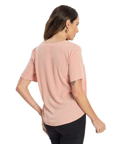 Blusa Feminina Viscose Endless Rosa