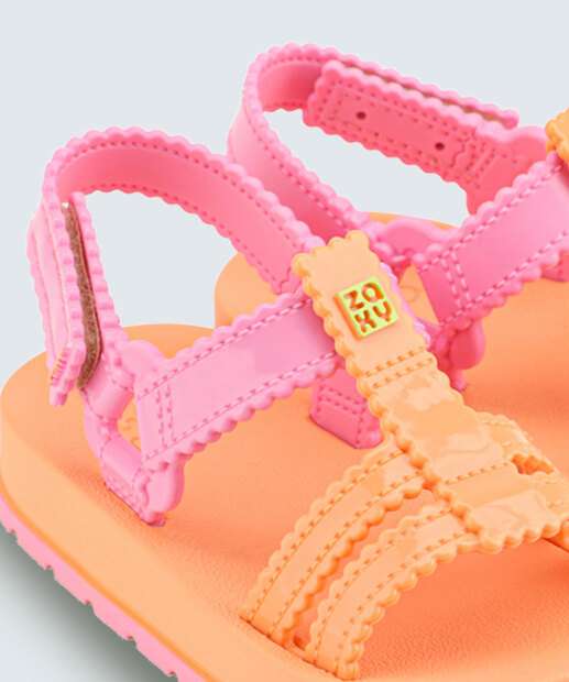 Sandália Infantil Velcro Zaxy 