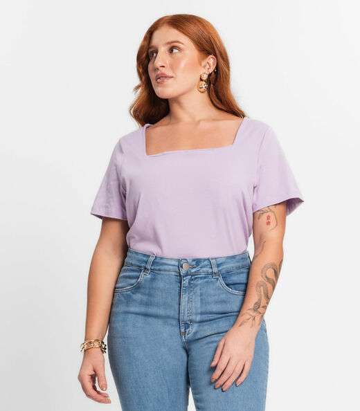 Image_Blusa Feminina Plus Size Secret Glam Roxo