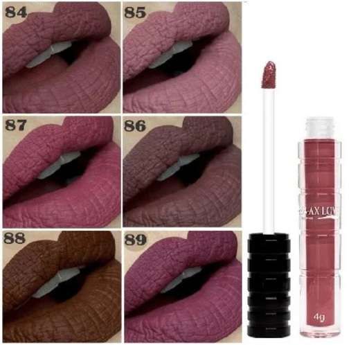 Batom Líquido Nude 12 Horas Cor: 87 Max Love