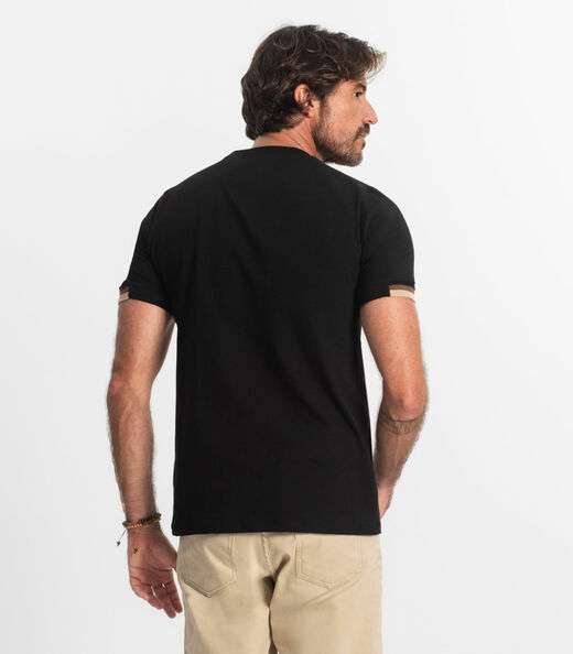 Camiseta Masculina Diametro Preto