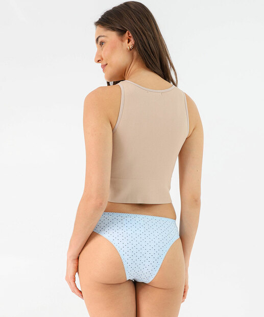 Kit 2 Calcinhas Biquíni Estrela Marisa Azul