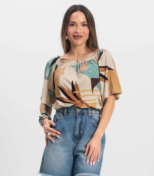 Image_Blusa Feminina Ciganinha Infinita Cor Marrom