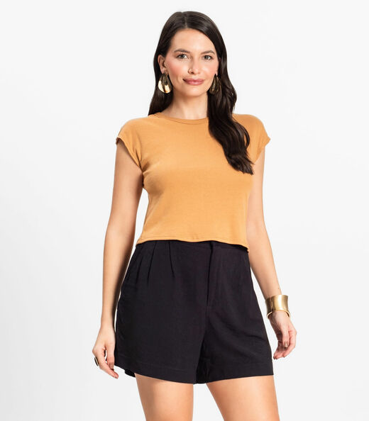 Blusa Feminina Infinita Cor Chocolate