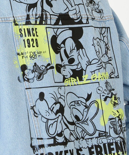 Jaqueta Feminina Jeans Mickey Disney