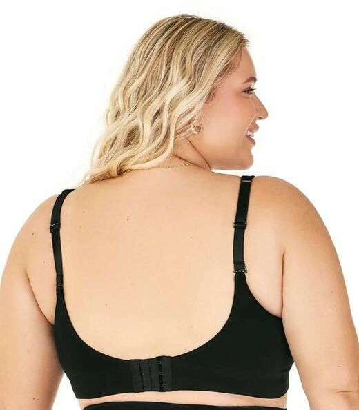 Sutiã Comfort Alças Largas Reguláveis Zee Rucci Preto