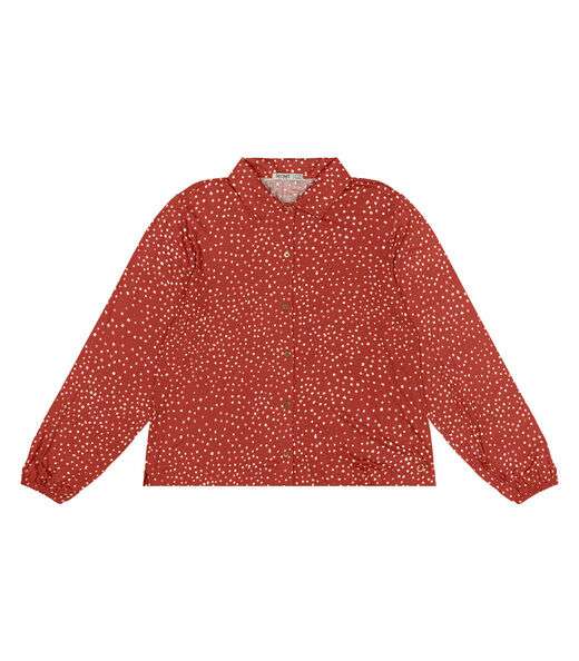 Image_Camisa Plus Size Manga Longa Secret Glam Vermelho