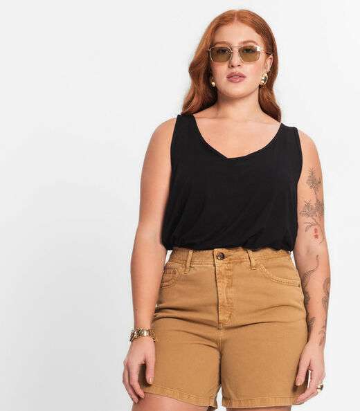 Image_Regata Feminina Plus Size Secret Glam Preto