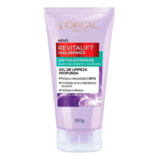 Image_Revitalift Loreal Gel de Limpeza Profunda Hialurônico 150g